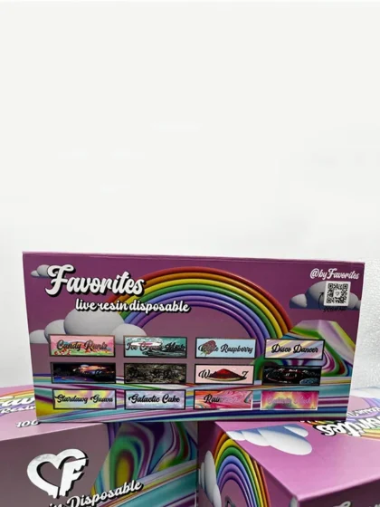 Rainbow Batch Live Resin Disposable (1g)