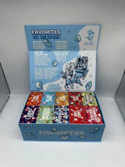 Blue Batch 3G Liquid Diamonds Disposable